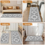 3 Piece Kitchen Rugs Set, Non Slip Washable Floor Mats with Water Absorbent - Image 7