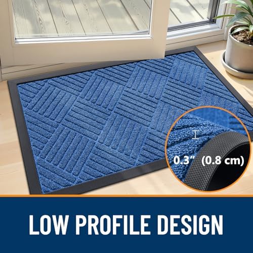 OLANLY Front Door Mat Outside Entrance 47x23, Waterproof Heavy-Duty Doormat - Image 5
