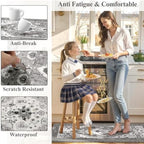 Collive Kitchen Rugs Sets of 2, Kitchen Floor Mats Cushioned Anti Fatigue - Image 6