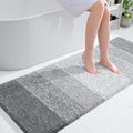 OLANLY Bathroom Runner Rug 45x27, Extra Soft Absorbent Microfiber Bath Rugs by OLANLY