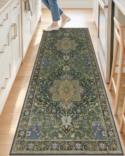 OLANLY 2x6 Washable Runner Rug, Soft Non Slip Carpet for Hallway Kitchen by OLANLY