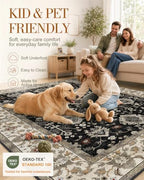OLANLY 2x7 Washable Runner Rug, Soft Non Slip Carpet for Hallway Kitchen - Image 5