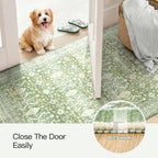 3x5 Area Rugs for Entryway, Non-Slip Washable Rug for Kitchen, Light Green - Image 7