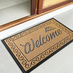 Yimobra Artificial Grass Welcome Mat, 29.5 x 17 in, Yellow - Image 6