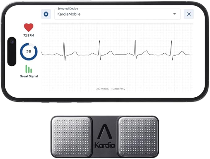 KardiaMobile 1-Lead Personal EKG Monitor