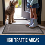 OLANLY Front Door Mat Outside 59x34, All-Season Heavy-Duty Rubber Doormat - Image 6