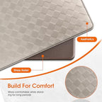 TranquilRelax Kitchen Mats, Cushioned Mats with Extra-Long Runner, Taupe - Image 6