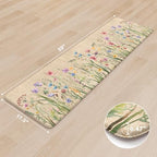 KIMODE Anti Fatigue Kitchen Mat, Cushioned Farmhouse Kitchen Runner Rug - Image 3