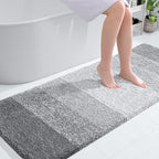 OLANLY Bathroom Runner Rug 59x24, Extra Soft Absorbent Microfiber Bath Rugs by OLANLY