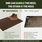 WaterHog Boxwood Front Door Mat Indoor Outdoor Entrance, All-Weather Mats - Image 6