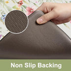 KIMODE Anti Fatigue Kitchen Mats for Floor,Half Moon Kitchen Rugs Sets of 2 - Image 5
