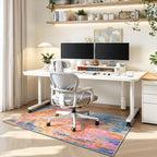 Entrance Rugs Indoor 2x4 Rainbow Entry Rug Washable Abstract Black Small Area Rug Non-Slip Low Pile Throw Rugs for Entryway, Kitchen Floor, Front Door Indoor Door Mat, Bathroom, Bedroom Bedside - Image 4