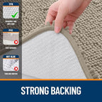 OLANLY Large Bathroom Rugs 44x32, Extra Soft Absorbent Chenille Bath Rugs - Image 6
