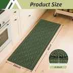 COSY HOMEER Kitchen Rugs and Mats 20"x48" Non Slip Kitchen Mats for Floor - Image 2