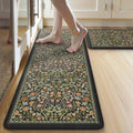 Collive Kitchen Mats for Floor, Kitchen Rugs Sets of 2 Non Slip Washable by Collive