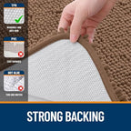 OLANLY Large Bathroom Rugs 47x32, Extra Soft Absorbent Chenille Bath Rugs - Image 6