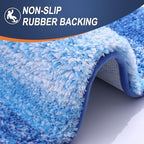 OLANLY Bathroom Runner Rug 59x20, Extra Soft Absorbent Microfiber Bath Rugs - Image 4