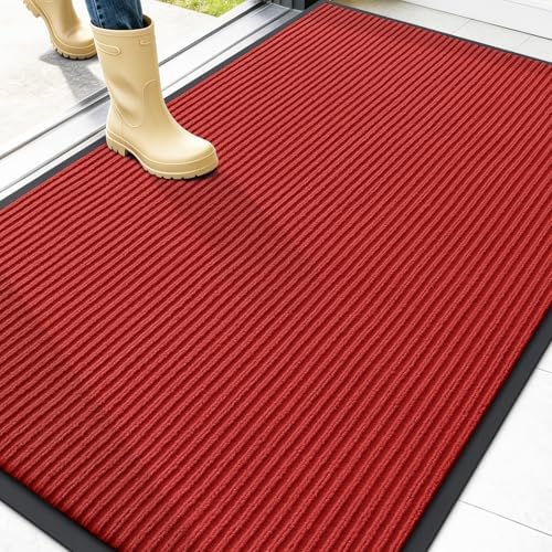 OLANLY Front Door Mat 47x32, Waterproof Heavy-Duty Indoor Outdoor Doormat by OLANLY