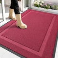 OLANLY Front Door Mat Outside 59x34, All-Season Heavy-Duty Rubber Doormat by OLANLY
