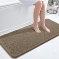 OLANLY Bathroom Runner Rugs 47x20, Extra Soft Absorbent Chenille Bath Rugs by OLANLY