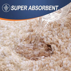OLANLY Small Bathroom Rugs 24x16, Extra Soft Absorbent Microfiber Bath Rugs - Image 4