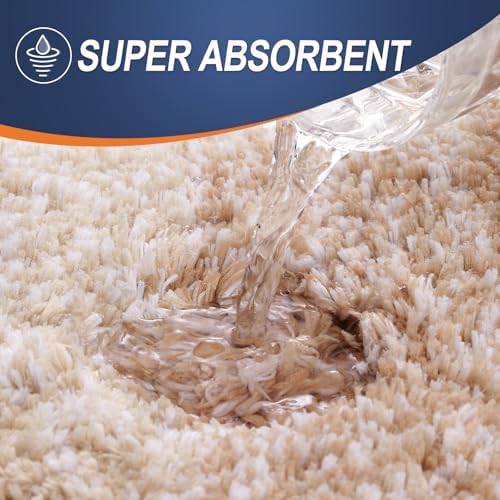 OLANLY Bathroom Runner Rug 45x27, Extra Soft Absorbent Microfiber Bath Rugs - Image 4