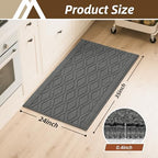 COSY HOMEER Kitchen Rugs 24"x35" Non-Slip Washable Kitchen Mats for Floor - Image 2