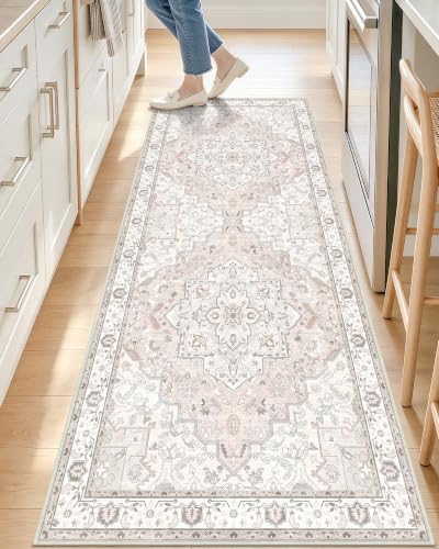 OLANLY 2x6 Washable Runner Rug, Soft Non Slip Carpet for Hallway Kitchen by OLANLY