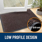 OLANLY 2-Pack Front Door Mats 71x23, Waterproof Heavy-Duty Doormats - Image 4