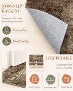 OLANLY 2x3 Washable Small Rug Non Slip Indoor Door Mat for Entryway Bedside - Image 7