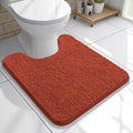 OLANLY Toilet Rugs U-Shaped 20x20, Soft Absorbent Chenille Contour Rugs by OLANLY