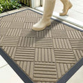 OLANLY Front Door Mat Outside Entrance 35x23, Waterproof Heavy-Duty Doormat by OLANLY