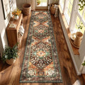 Yamaziot Washable Runner Rug, 3x12 Non-Slip Boho Hallway Kitchen Rug by Yamaziot