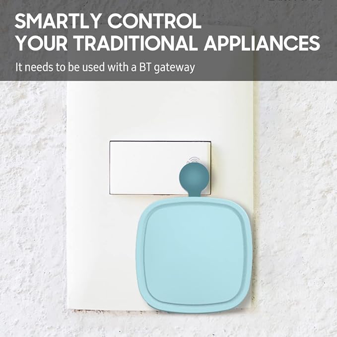 Irfora Mini BT Fingerbot Home Automation Controller APP Control Voice Control Schedule Timer Fingerbot Home Appliances Switch Pusher Smart Controller (BT Gateway Required)