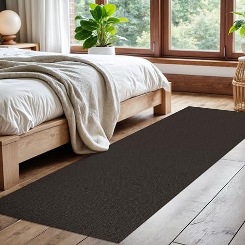 EARTHALL Washable Runner Rug, Non Slip Kitchen Rug, 2x7 Ft, Taupe/Coffee - Image 6