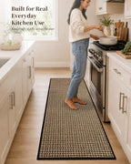 eqivei Kitchen Runner Rug, 24" x 59", Non-Slip Washable Kitchen Floor Mat - Image 5