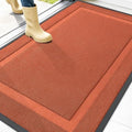 OLANLY Front Door Mat Outside 47x32, All-Season Heavy-Duty Rubber Doormat by OLANLY