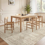 5x7 Area Rugs for Living Room,Large Washable Rug,Beige - Image 5