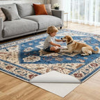 Songrey Non-Slip Rug Pad 2x8 FT, White - Image 7