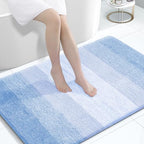 OLANLY Large Bathroom Rugs 44x32, Extra Soft Absorbent Microfiber Bath Rugs by OLANLY