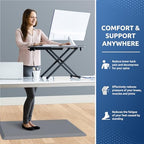 0.8" Thick Kitchen Mat Cushioned Anti Fatigue Rug Comfort Floor Mats - Image 4