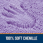 OLANLY Bathroom Runner Rugs 59x20, Extra Soft Absorbent Chenille Bath Rugs - Image 3
