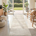 2'6 x 8' Runner Rug Non Slip,Washable Kitchen Rugs,Brown - Image 5