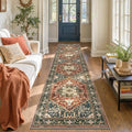 Yamaziot Washable Runner Rug, 2x10 Non-Slip Boho Hallway Kitchen Rug by Yamaziot