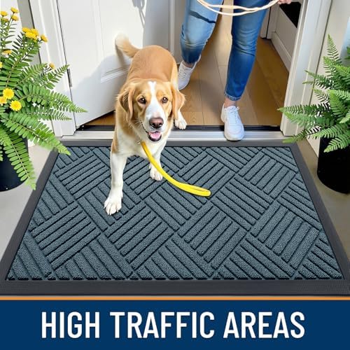 OLANLY Front Door Mat Outside Entrance 47x23, Waterproof Heavy-Duty Doormat - Image 6