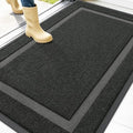 OLANLY Front Door Mat Outside 47x30, All-Season Heavy-Duty Rubber Doormat by OLANLY