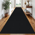 EARTHALL Washable Runner Rug, Non Slip Hall Runner, 3x20 Ft, Black Heather by Unknown