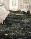 OLANLY 5x8 Washable Area Rug, Soft Non Slip Carpet for Bedroom Living Room by OLANLY