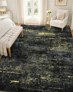 OLANLY 5x8 Washable Area Rug, Soft Non Slip Carpet for Bedroom Living Room by OLANLY