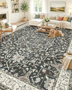 OLANLY 10x14 Washable Area Rug, Soft Non Slip Carpet for Living Room by OLANLY
